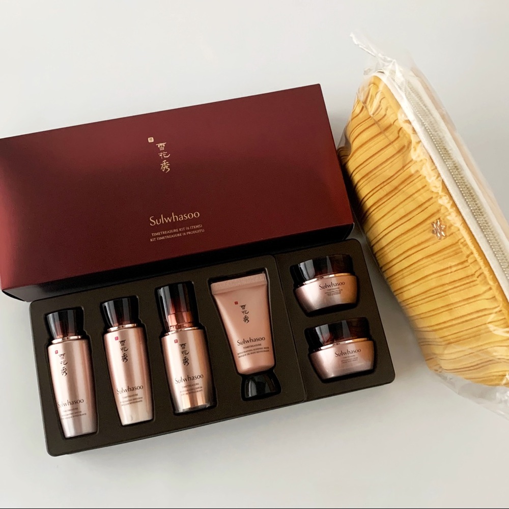 Sulwhasoo Timetreasure Kit + Pleated Bag